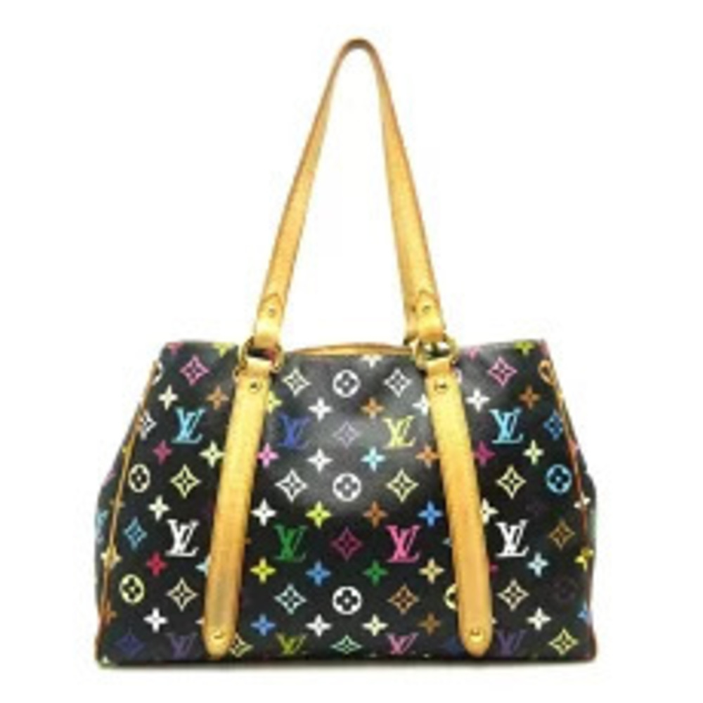 Louis Vuitton Aurelia Tote Bag Monogram Multicolor Black - Picture 2 of 10